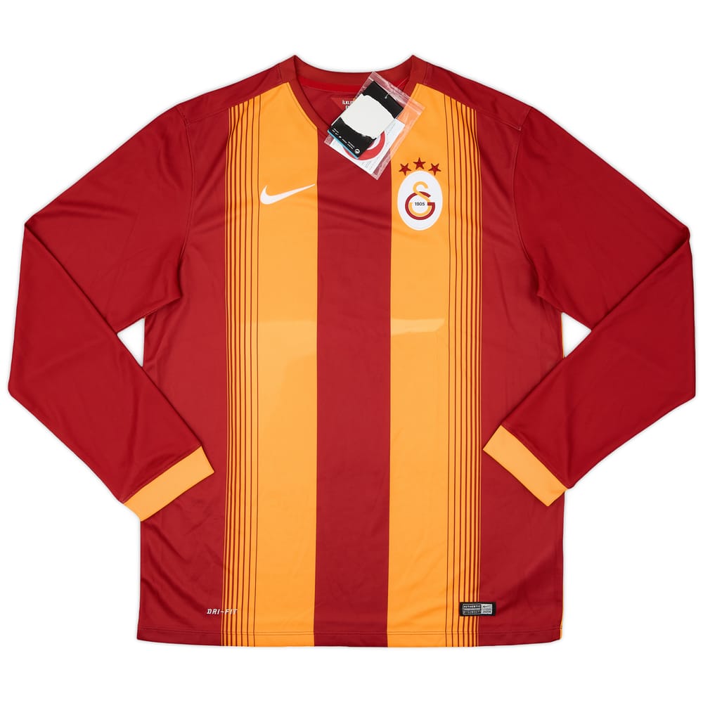 2014-15 Galatasaray Home L/S Shirt (L)