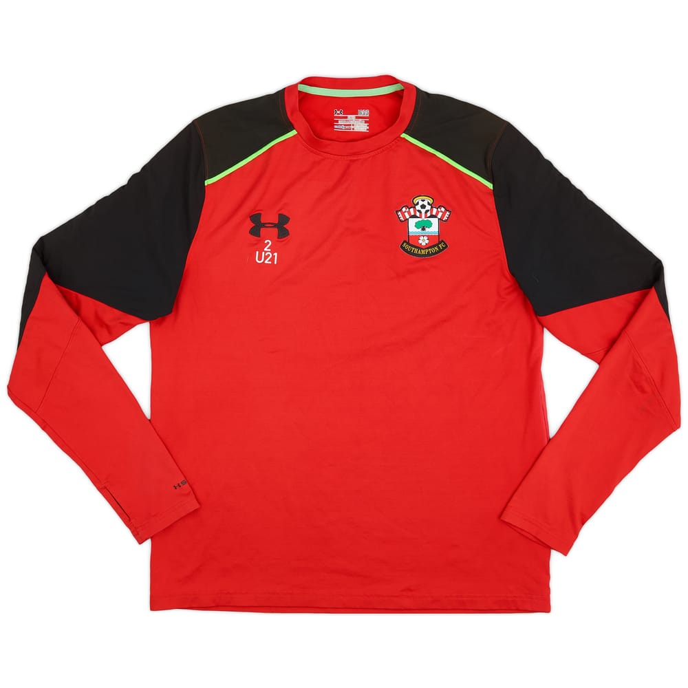 2016-17 Southampton U21's Player Issue Under Armour Training L/S Shirt - 8/10 - (L)