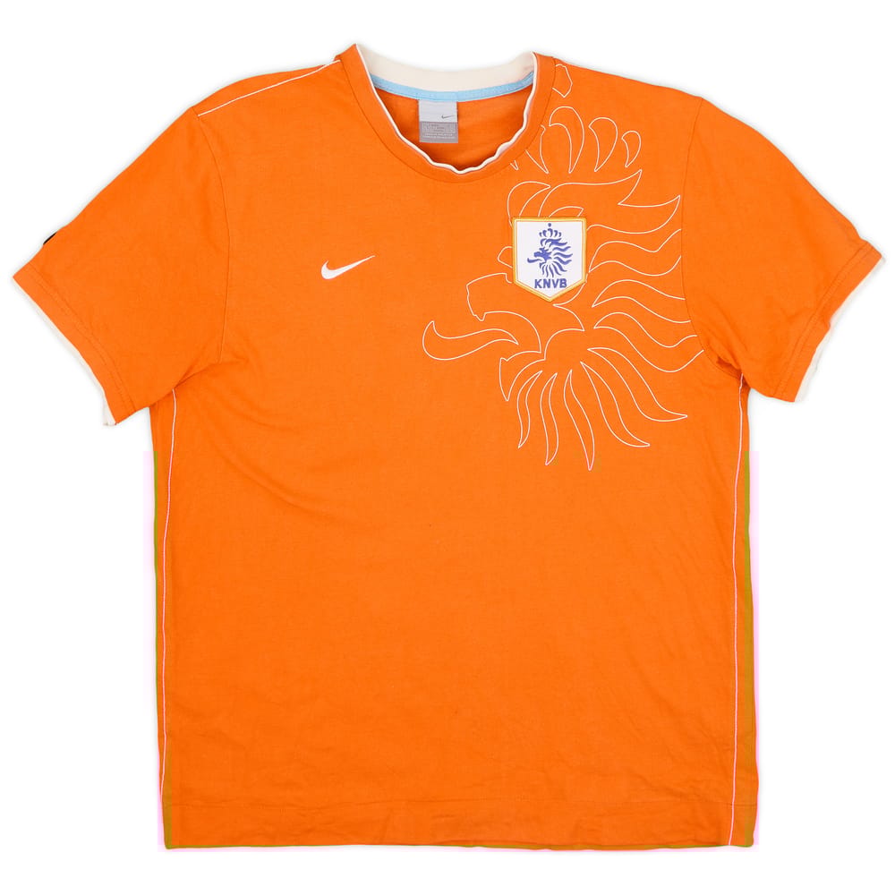 2008-09 Netherlands Cotton Tee #14 - 6/10 - (L)