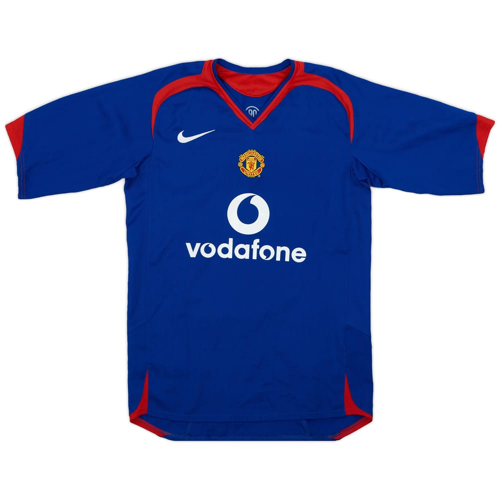2005-06 Manchester United Away Shirt - 9/10 - (M.Boys)