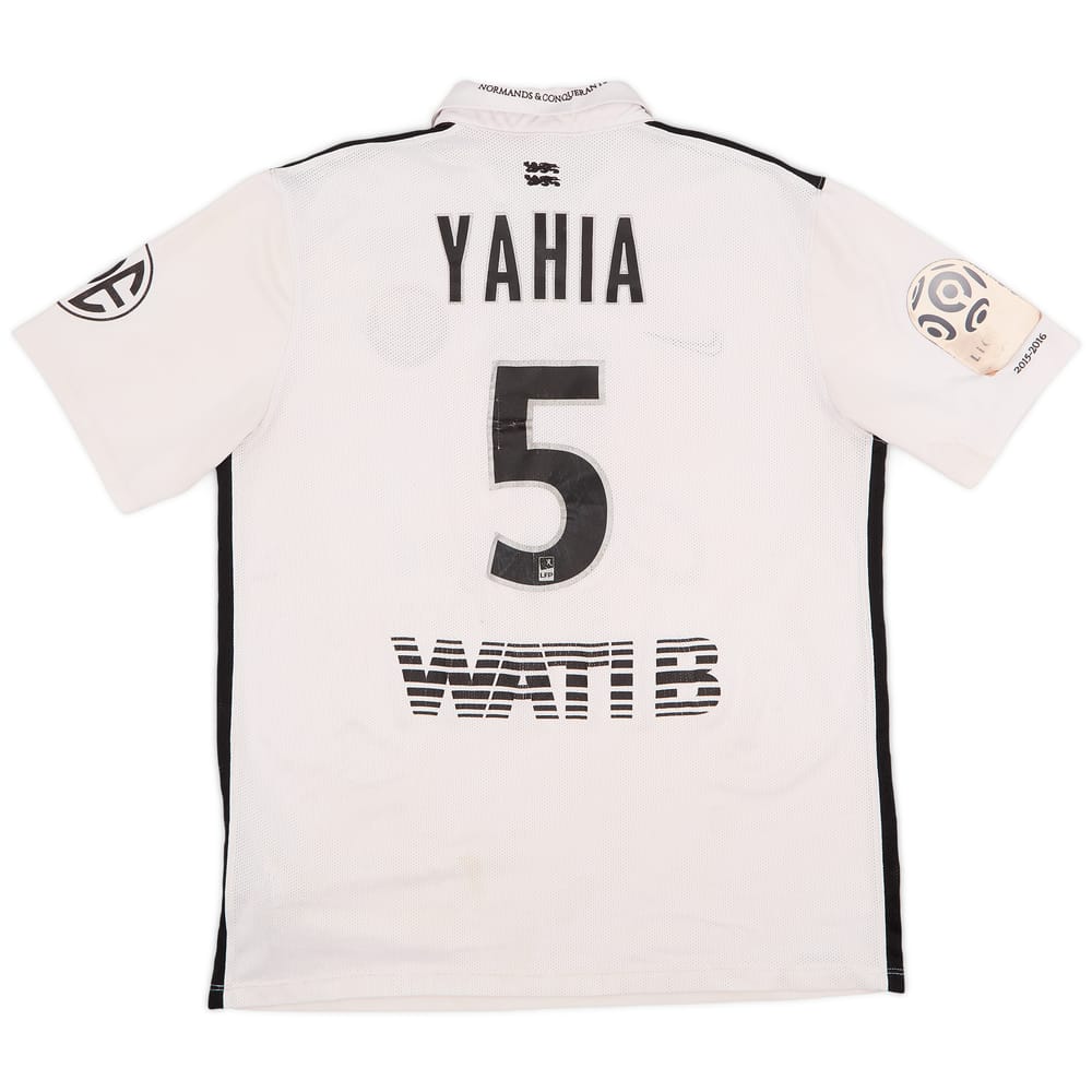 2015-16 Caen Away Shirt Yahia #5 - 5/10 - (L)