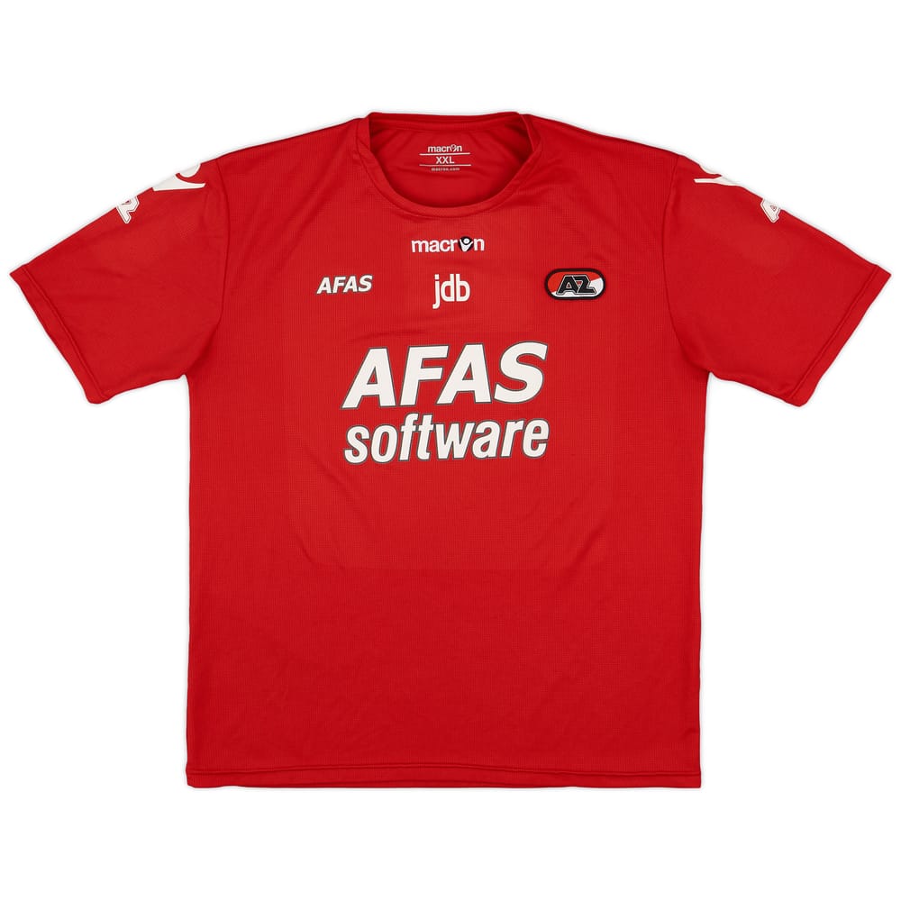 2011-12 AZ Alkmaar Macron Staff Issue Training Shirt 'JDB' - 7/10 - (XXL)