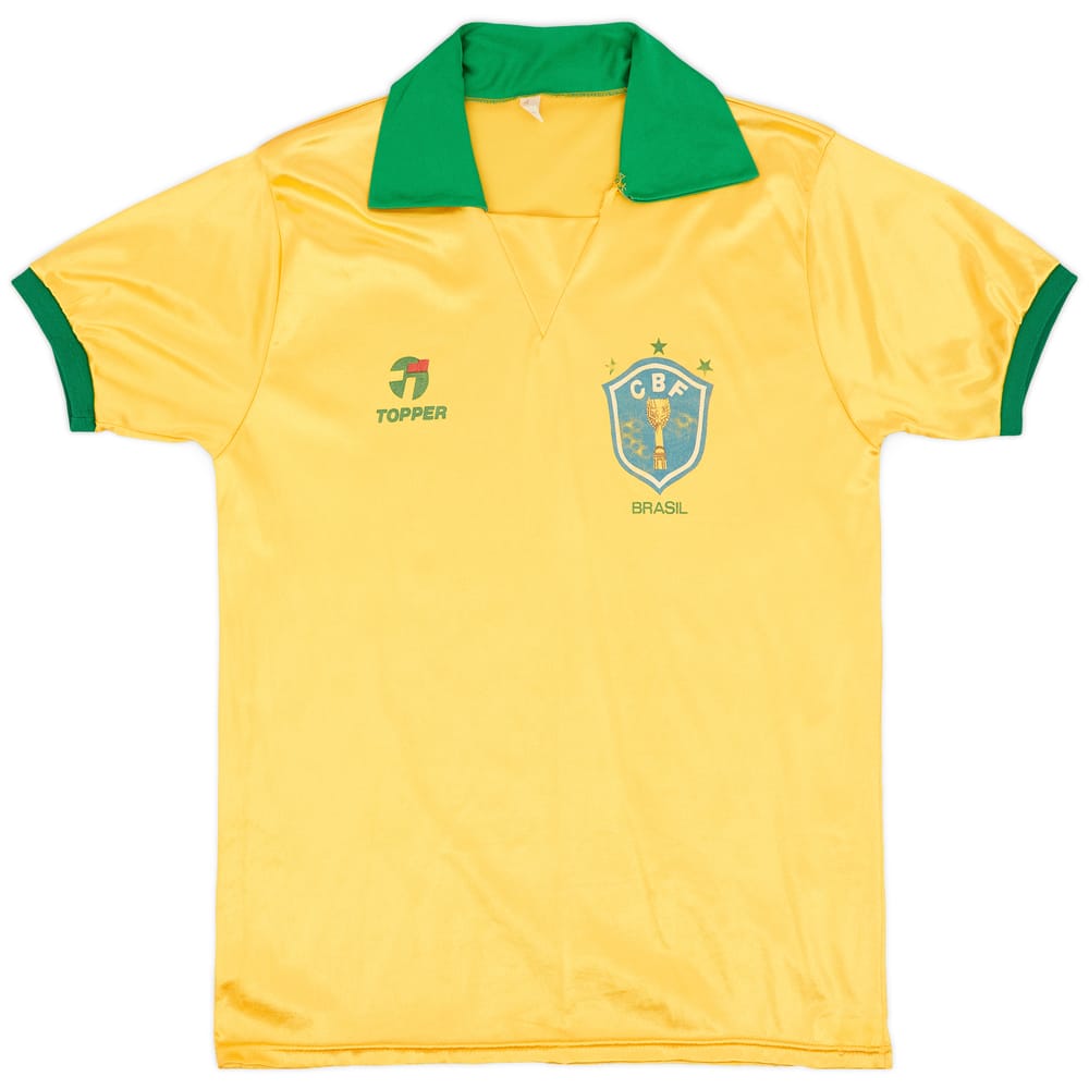 1990 Brazil Alternate Home Shirt - 7/10 - (M)