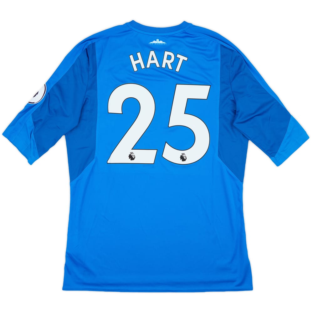 2017-18 West Ham Match Issue GK Shirt Hart #25