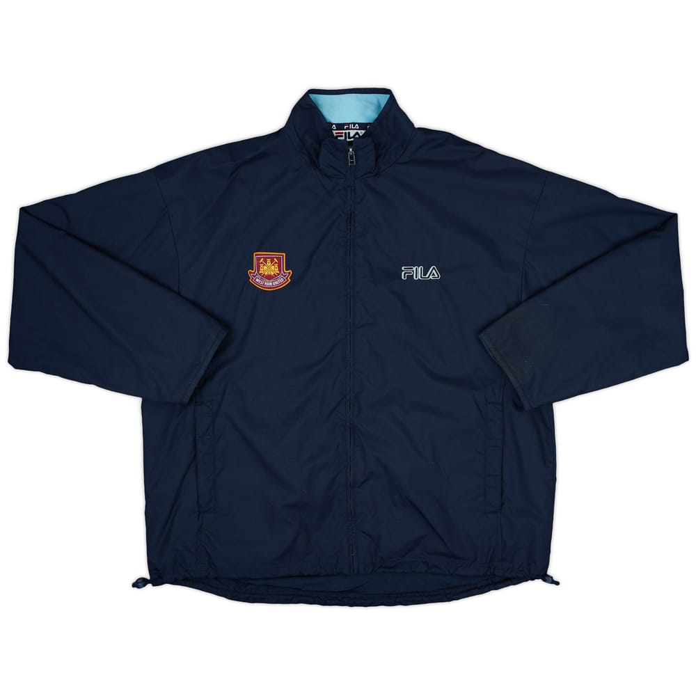 2000-02 West Ham Fila Rain Jacket - 9/10 - (L)
