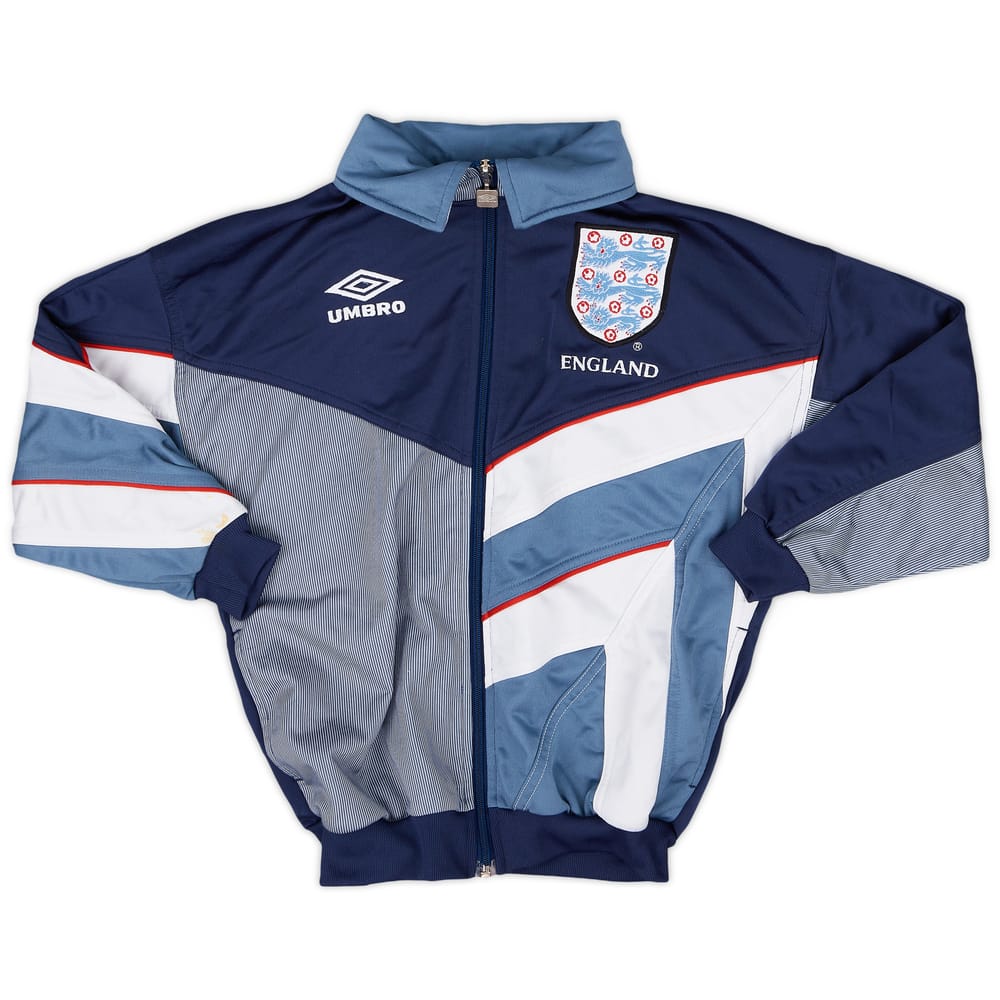 1995-97 England Umbro Track Jacket - 8/10 - (S.Boys)