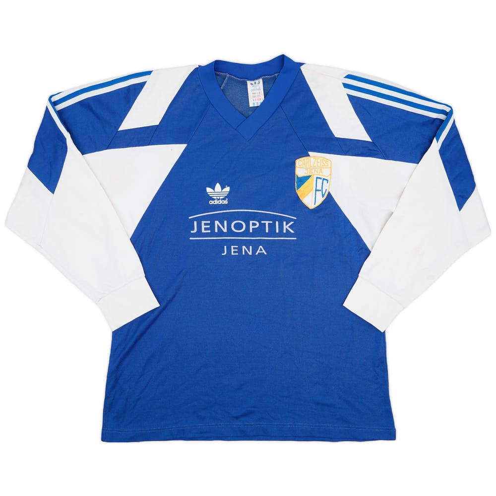 1992-93 Carl Zeiss Jena Match Issue Home Shirt #5