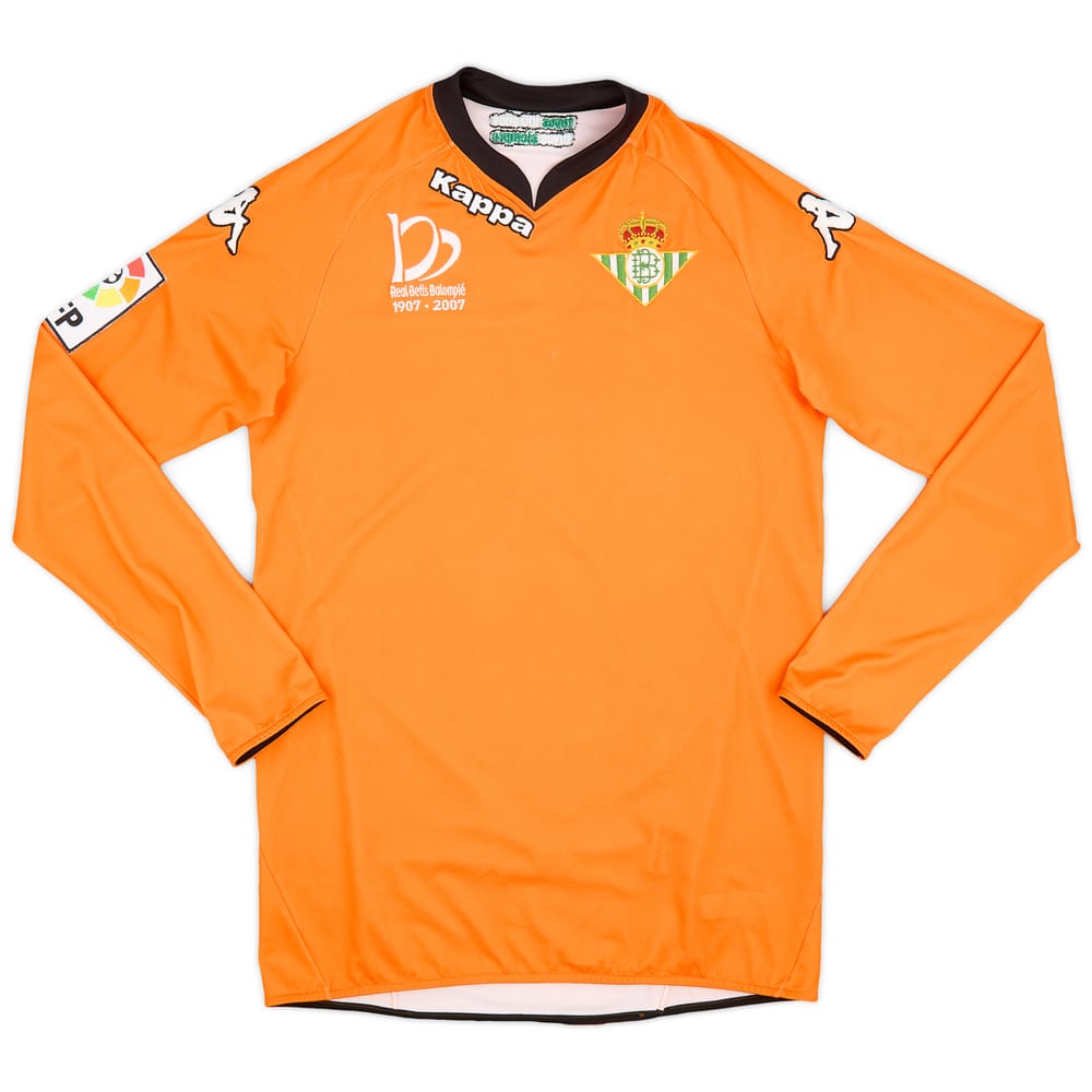 2007-08 Real Betis Centenary GK Shirt - 9/10 - (M)
