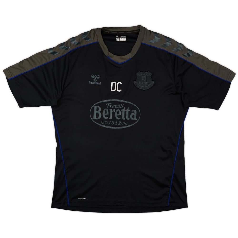 2020-21 Everton Staff Issue Hummel Training Shirt 'DC' - 7/10 - (L)
