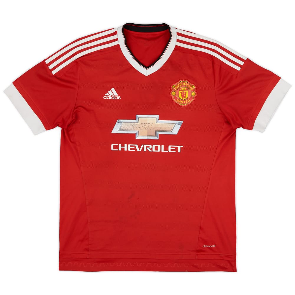 2015-16 Manchester United Home Shirt - 4/10 - (L)