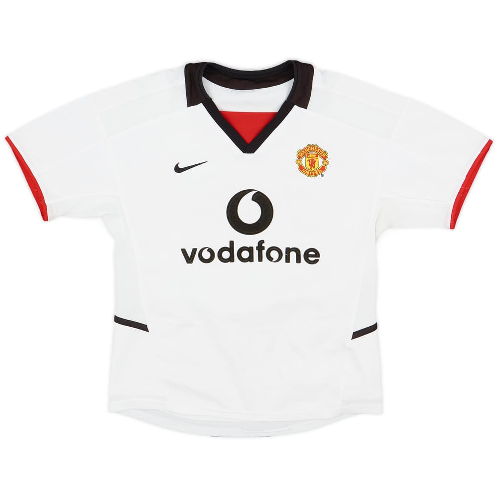 2002-03 Manchester United Away Shirt - 7/10 - (M.Boys)