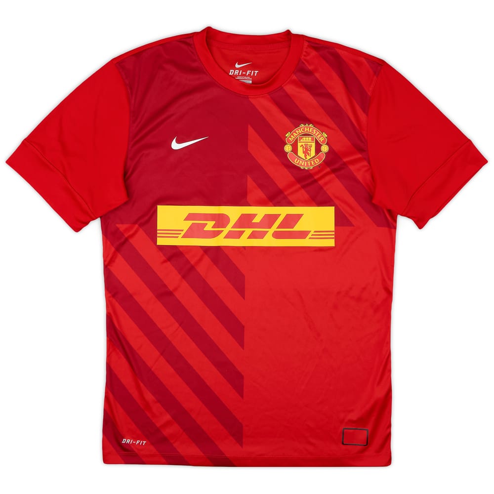 2012-13 Manchester United Nike Training Shirt - 9/10 - (M)