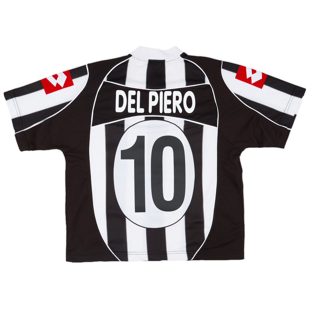 2002-03 Juventus Home Shirt Del Piero #10 - 8/10 - (L)