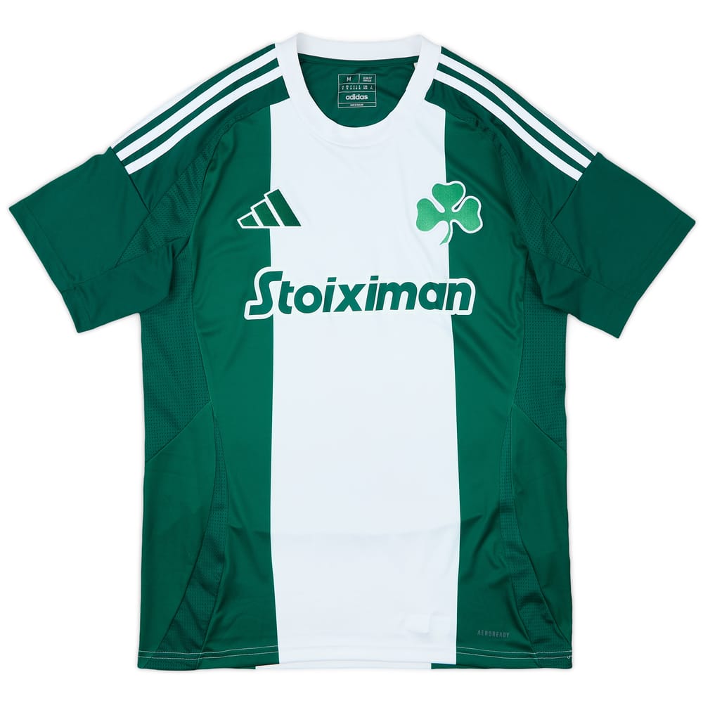 2024-25 Panathinaikos Home Shirt - 9/10 - (M)