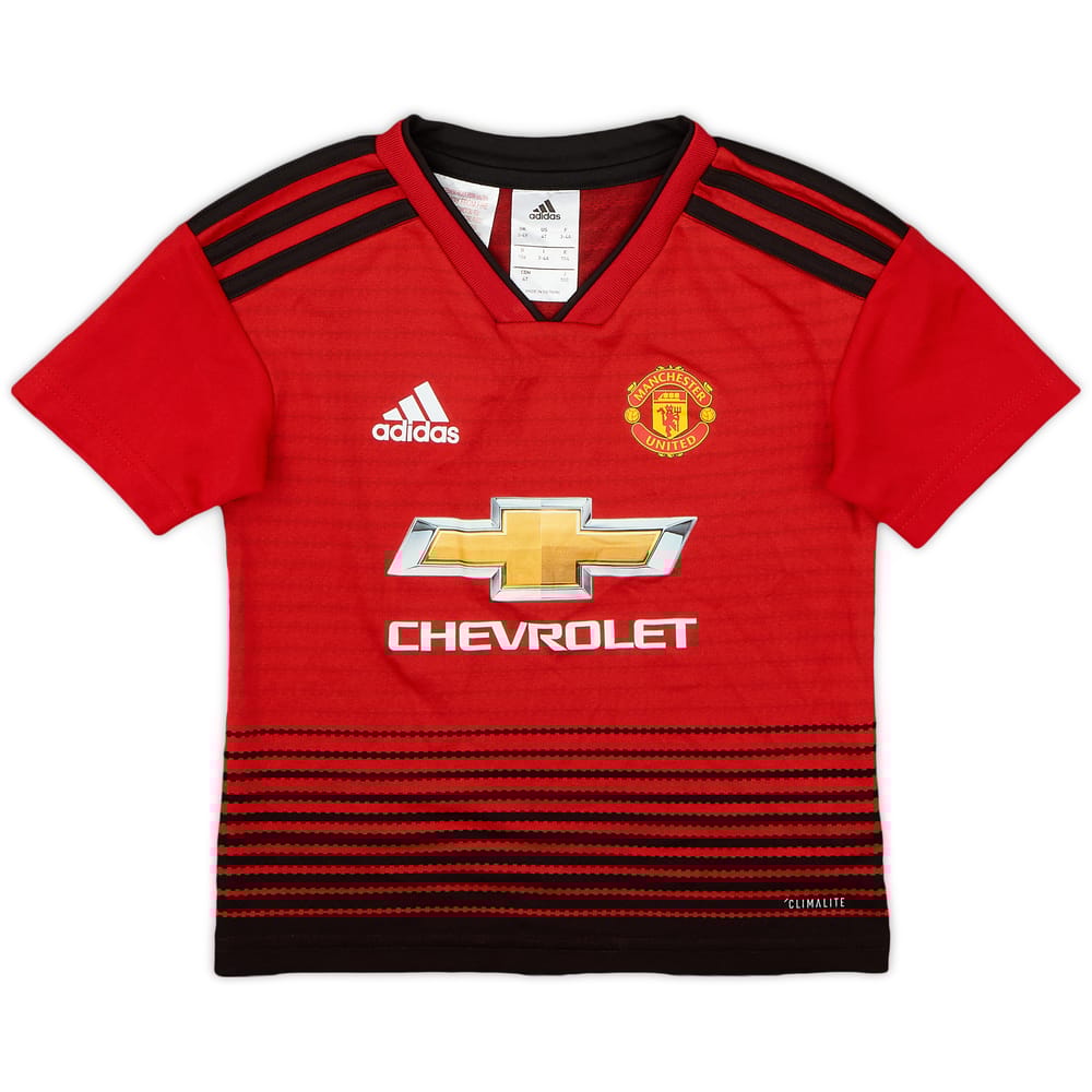 2018-19 Manchester United Home Shirt - 8/10 - (3-4 Years)
