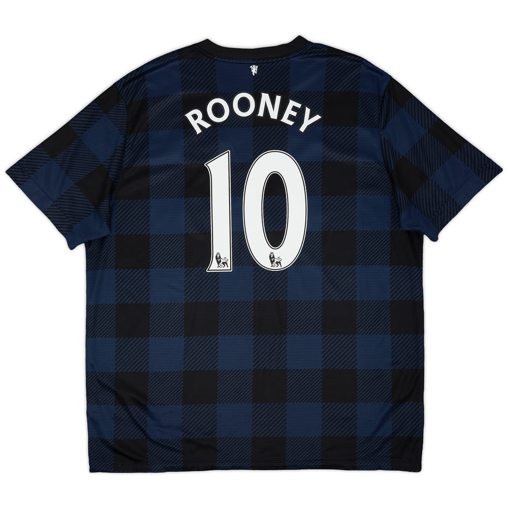 2013-14 Manchester United Away Shirt Rooney #10 - 6/10 - (XXL)