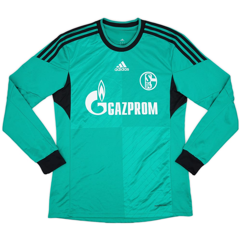 2013-15 Schalke Player Issue Third L/S Shirt - 9/10 - (L/XL)