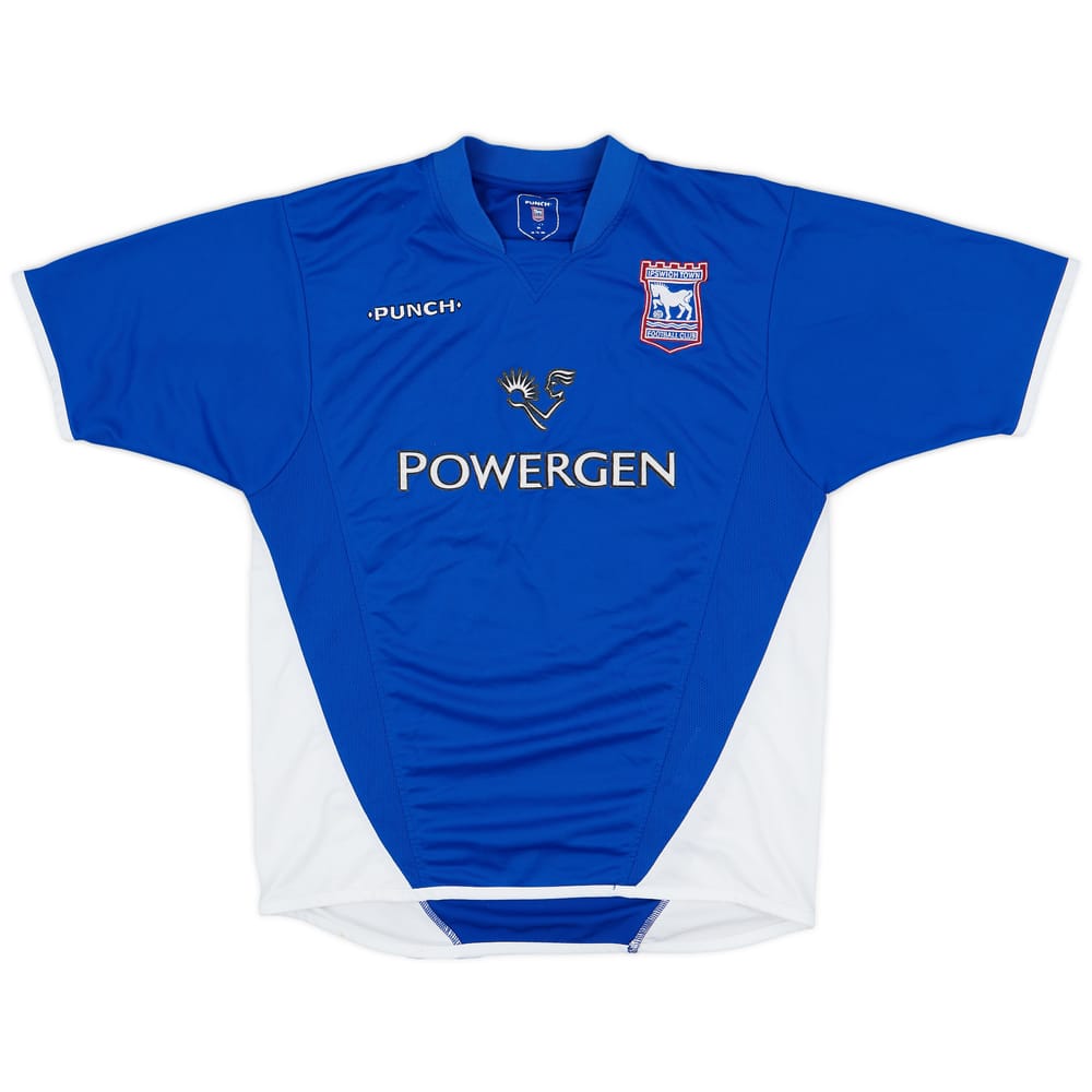 2003-05 Ipswich Home Shirt - 8/10 - (L.Boys)