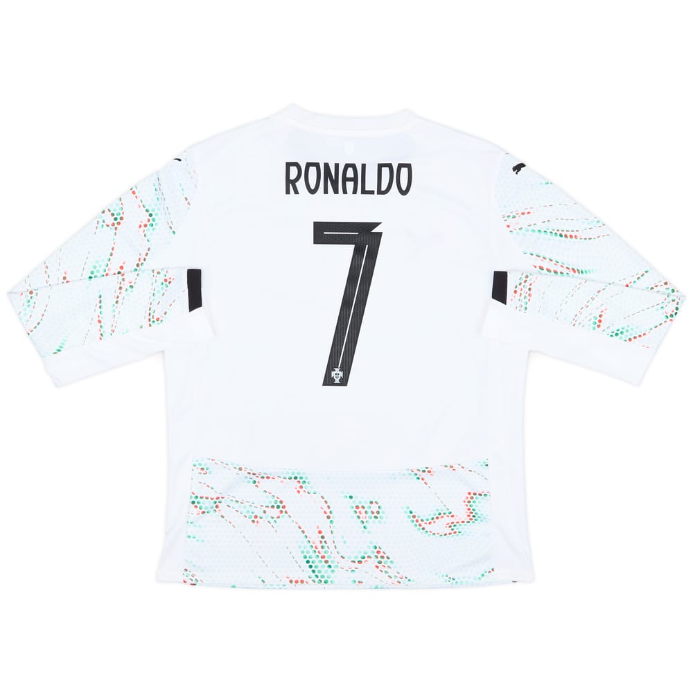2025-26 Portugal Away L/S Shirt Ronaldo #7