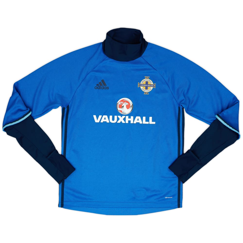 2015-16 Northern Ireland adidas Sweat Top - 9/10 - (M)