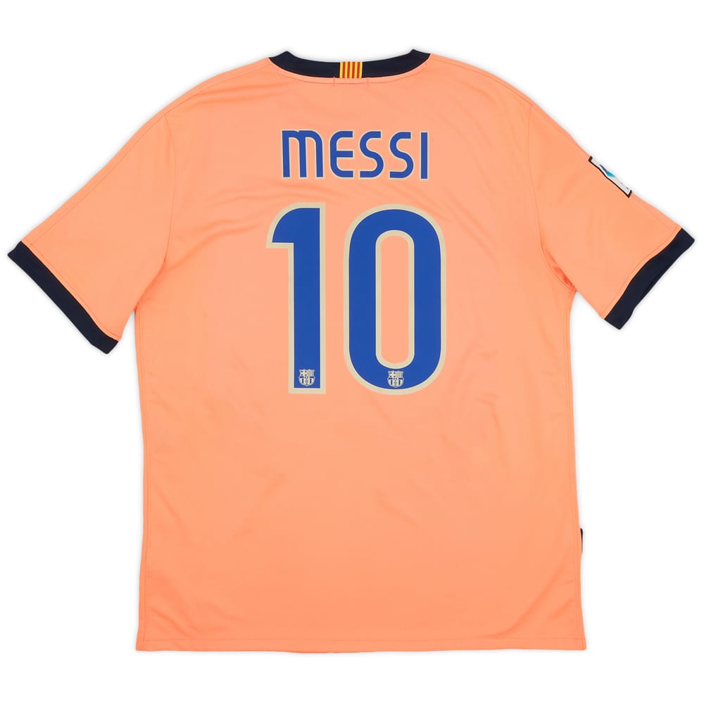 2009-10 Barcelona Away Shirt Messi #10 - 9/10 - (XL)