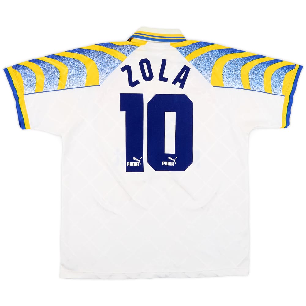 1995-97 Parma Home Shirt Zola #10 - 7/10 - (L)