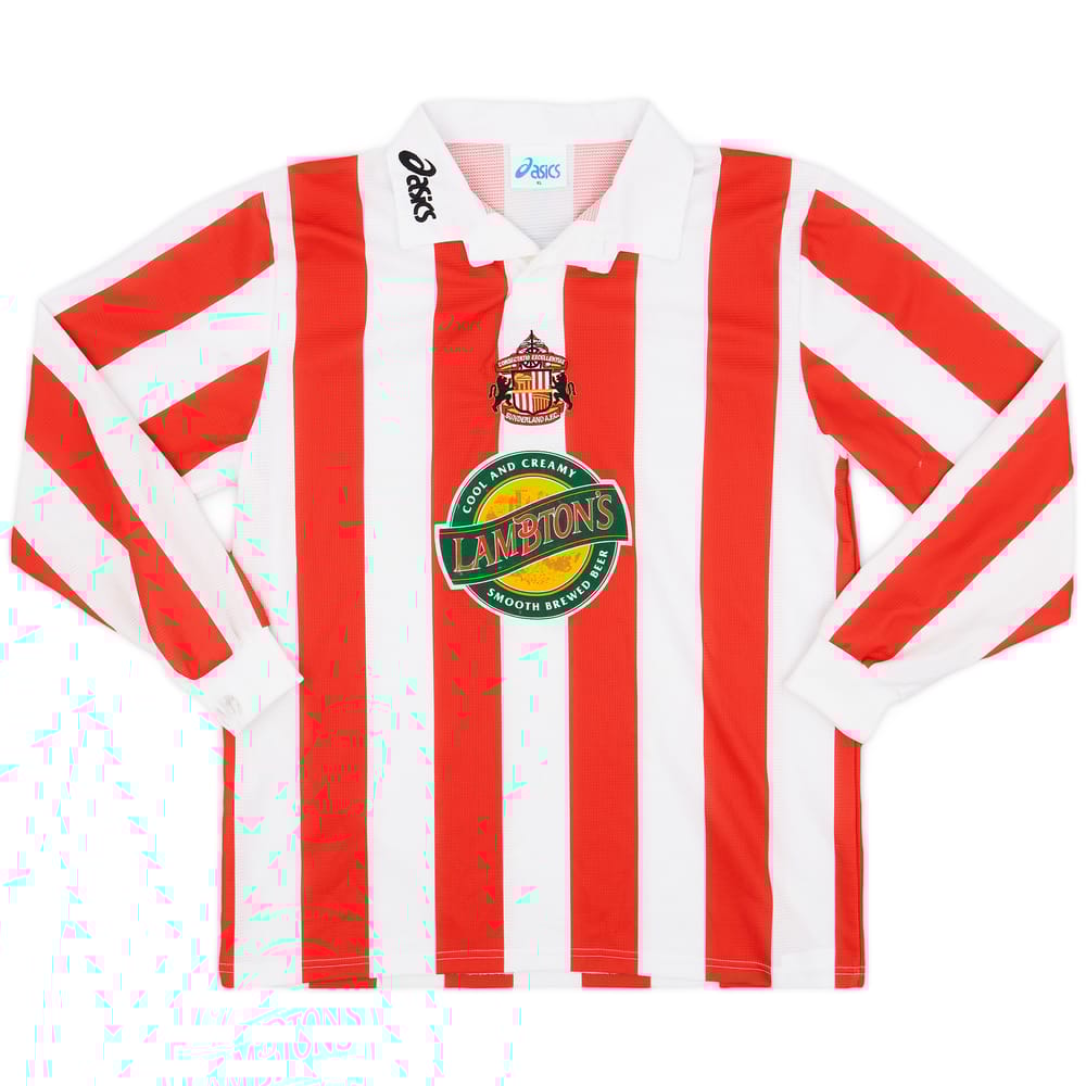 1997-99 Sunderland Home L/S Shirt - 9/10 - (XL)