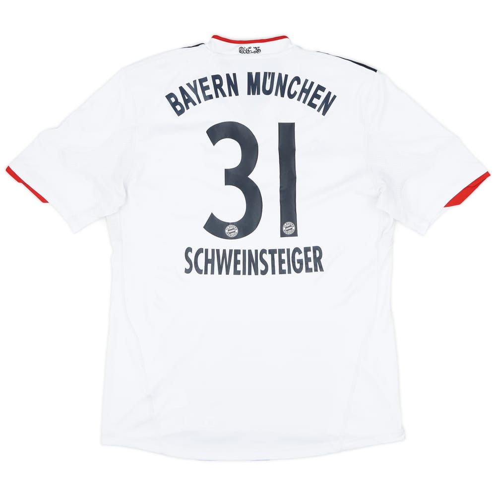 2010-11 Bayern Munich Away Shirt Schweinsteiger #31 - 5/10 - (L)