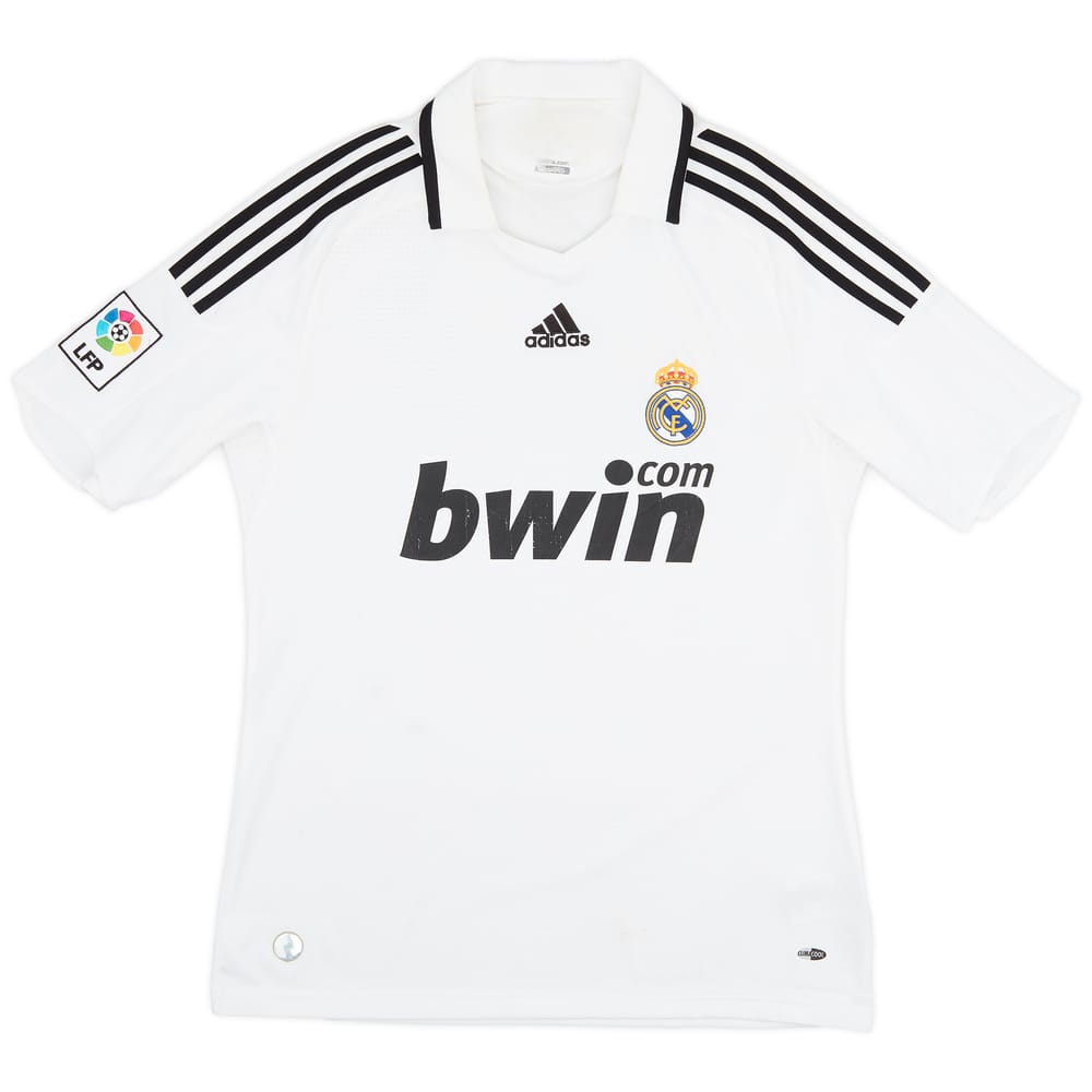 2008-09 Real Madrid Home Shirt - 5/10 - (M)