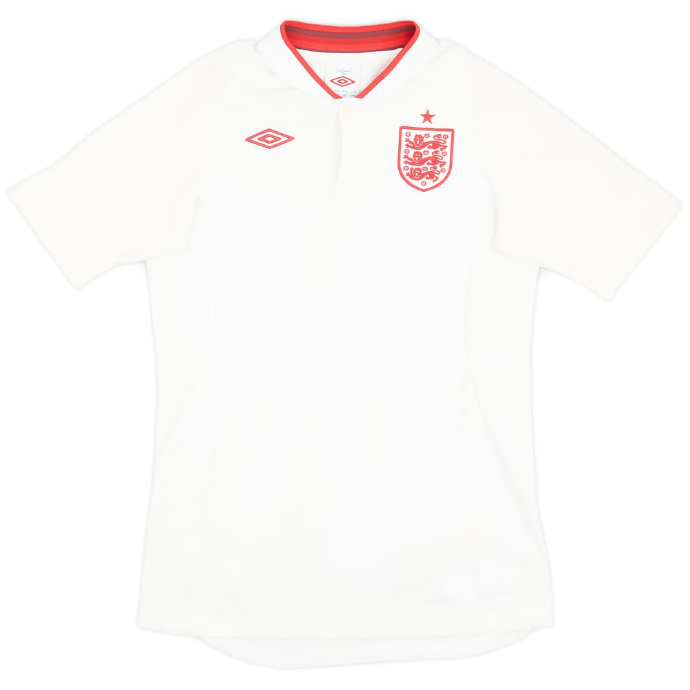 2012-13 England Home Shirt - 7/10 - (XL.Boys)