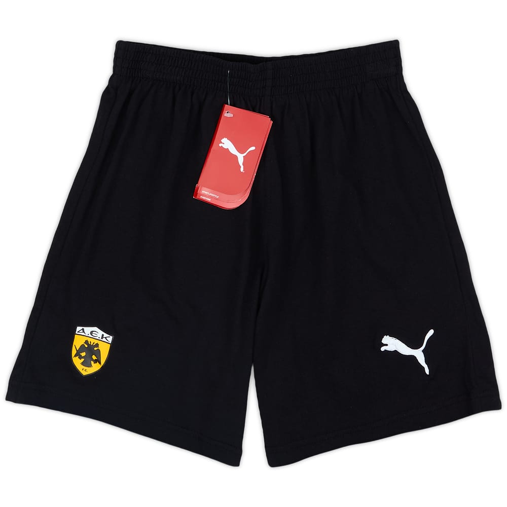 2009-10 AEK Athens Puma Training Shorts (KIDS)