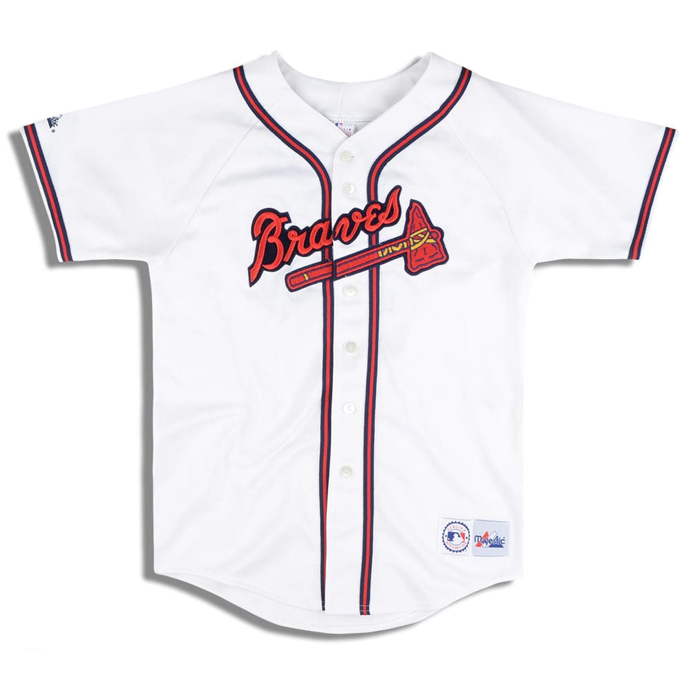 2005-09 Atlanta Braves C. Jones #10 Majestic Jersey (Home) Y