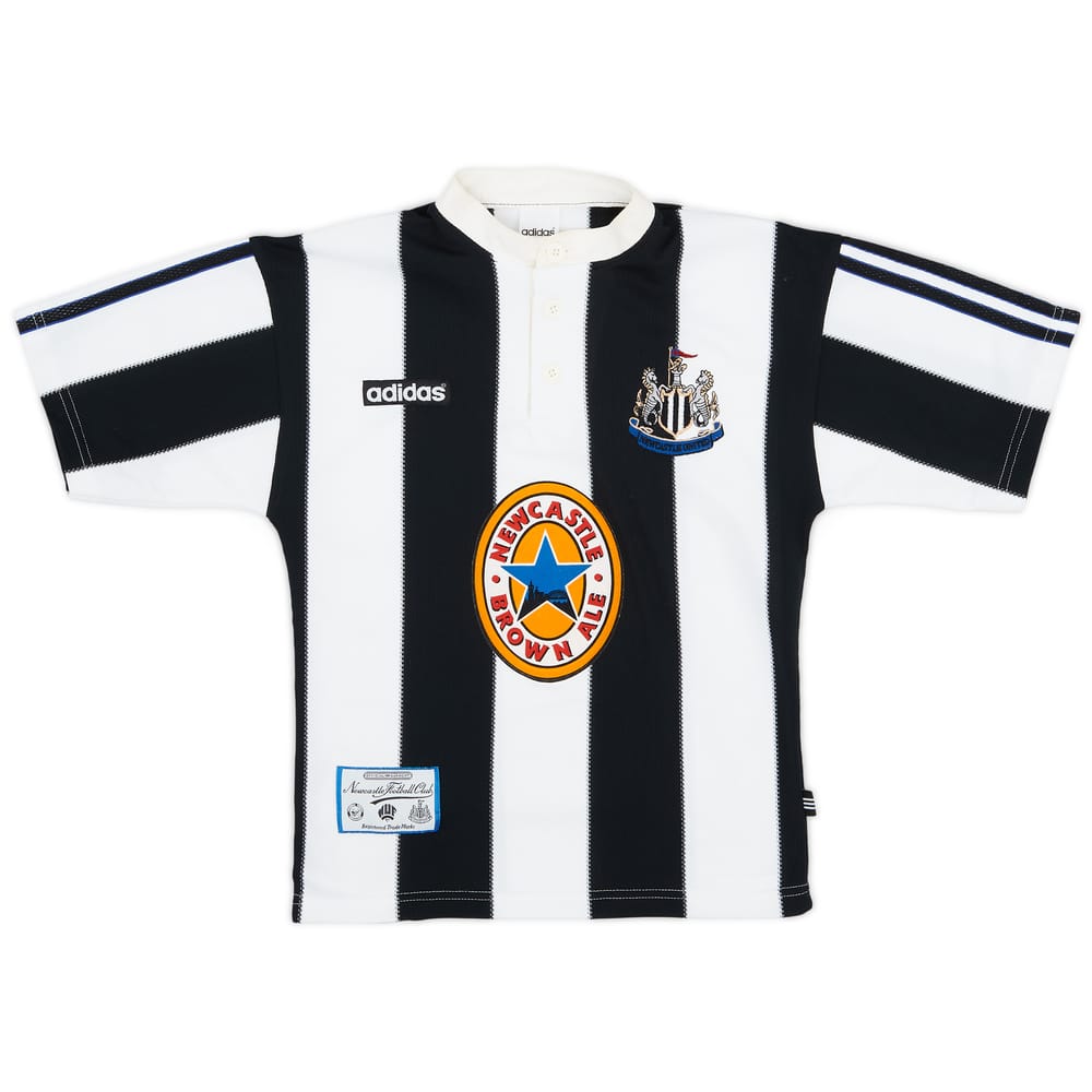1995-97 Newcastle Home Shirt - 8/10 - (XL.Boys)