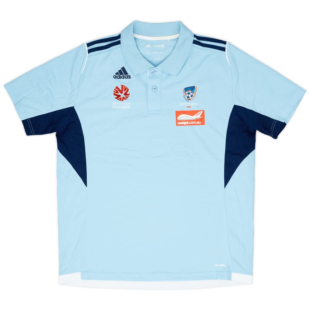 2014-15 Sydney FC adidas Polo Shirt - 8/10 - (XL)