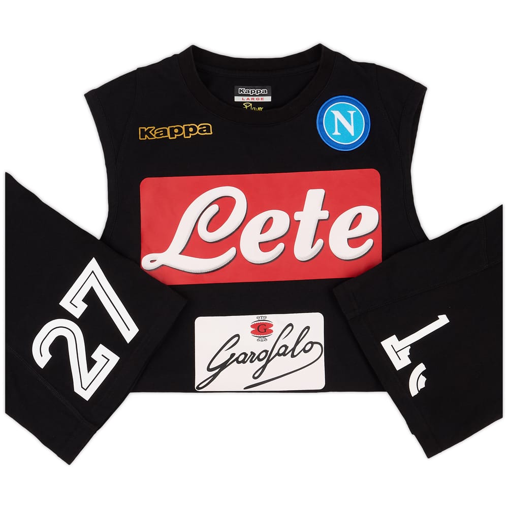 2016-17 Napoli Player Issue Training Vest # - 3/10