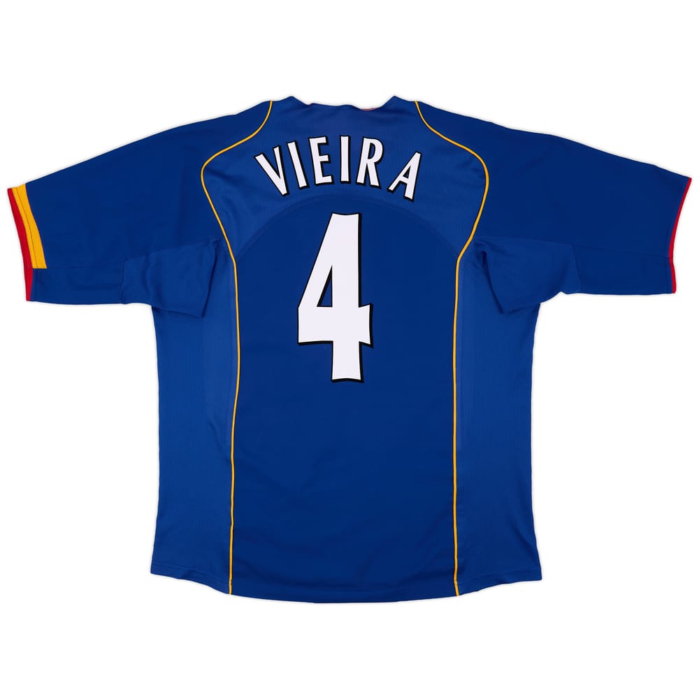 2004-06 Arsenal Away Shirt Vieira #4 - 7/10 - (L)