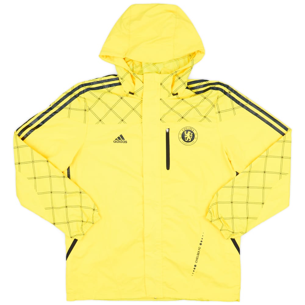 2010-11 Chelsea adidas Hooded Rain Jacket - 8/10 - (L)