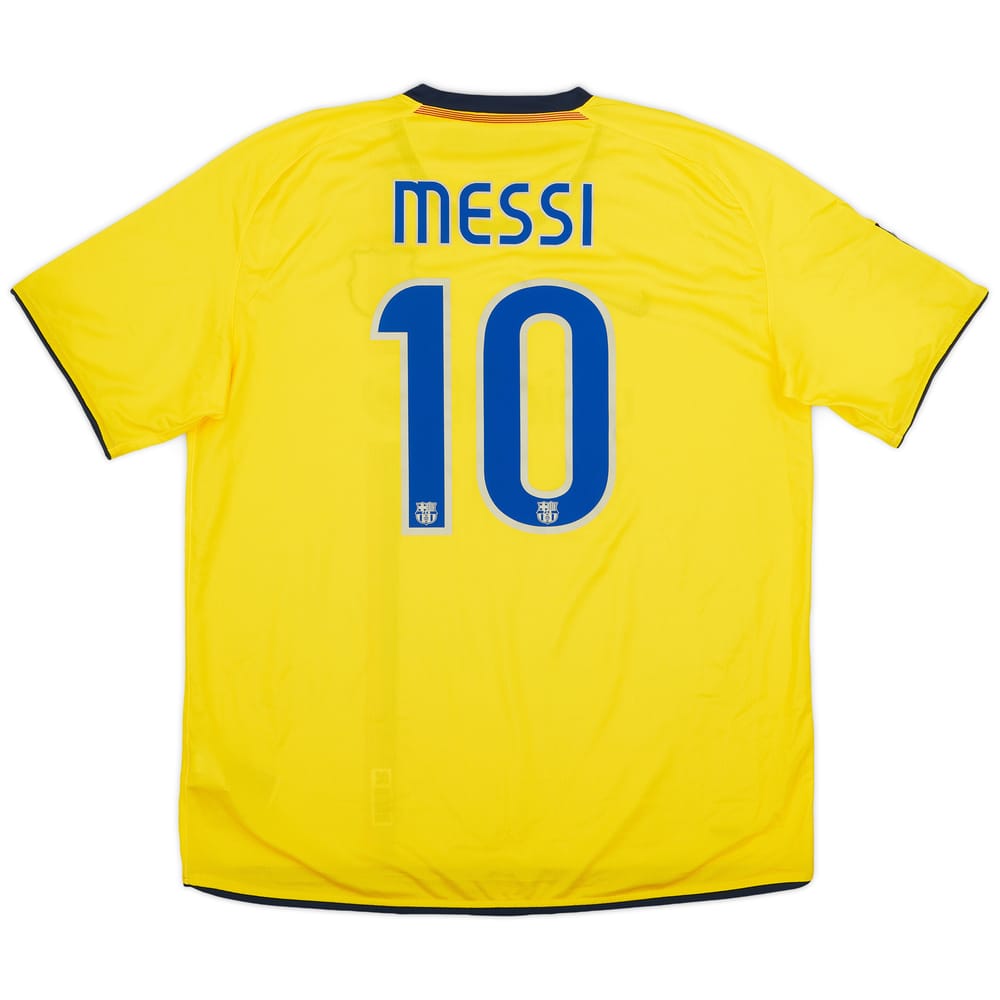 2008-10 Barcelona Away Shirt Messi #10 - 9/10 - (XL)