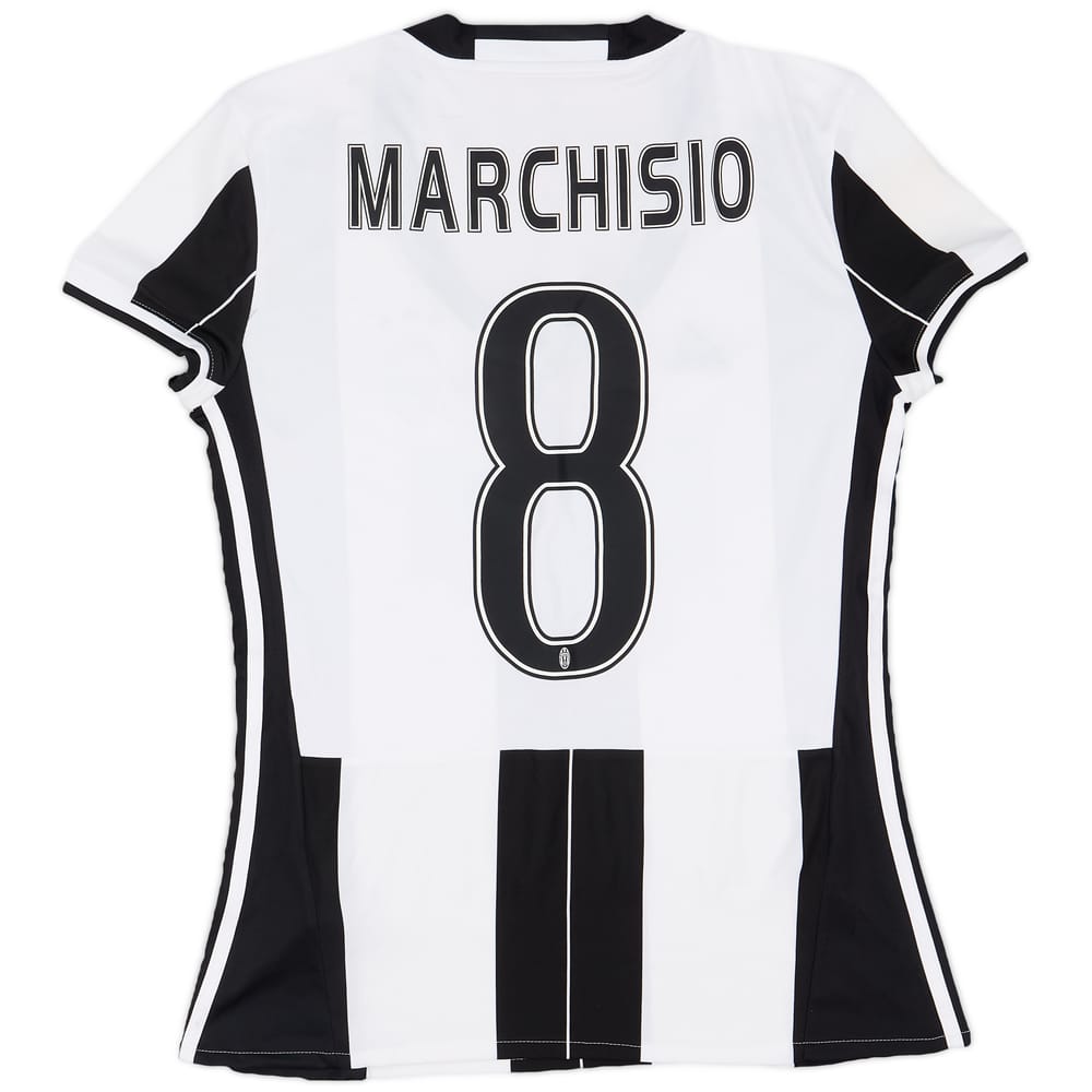 2016-17 Juventus Home Shirt Marchisio #8 - 6/10 - (Women's M)