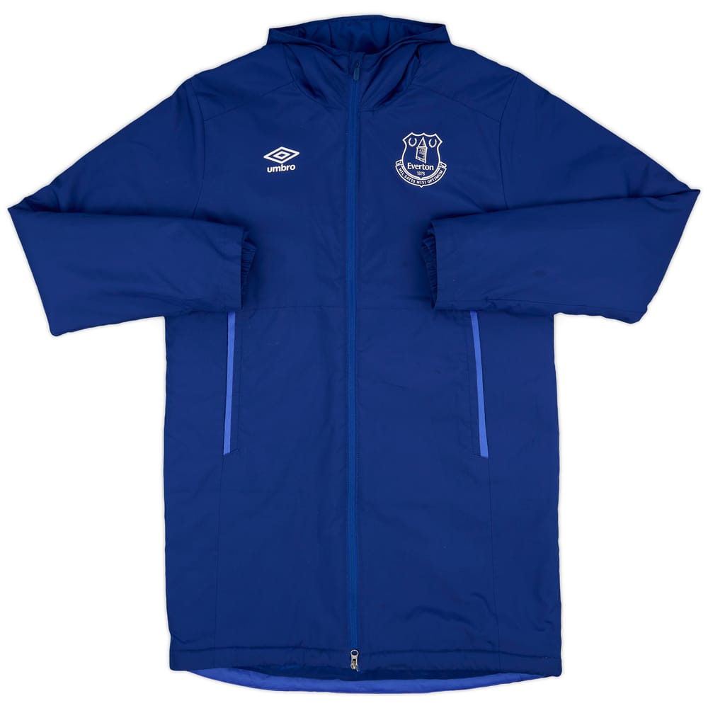 2017-18 Everton Umbro Padded Bench Coat - 6/10 - (L)