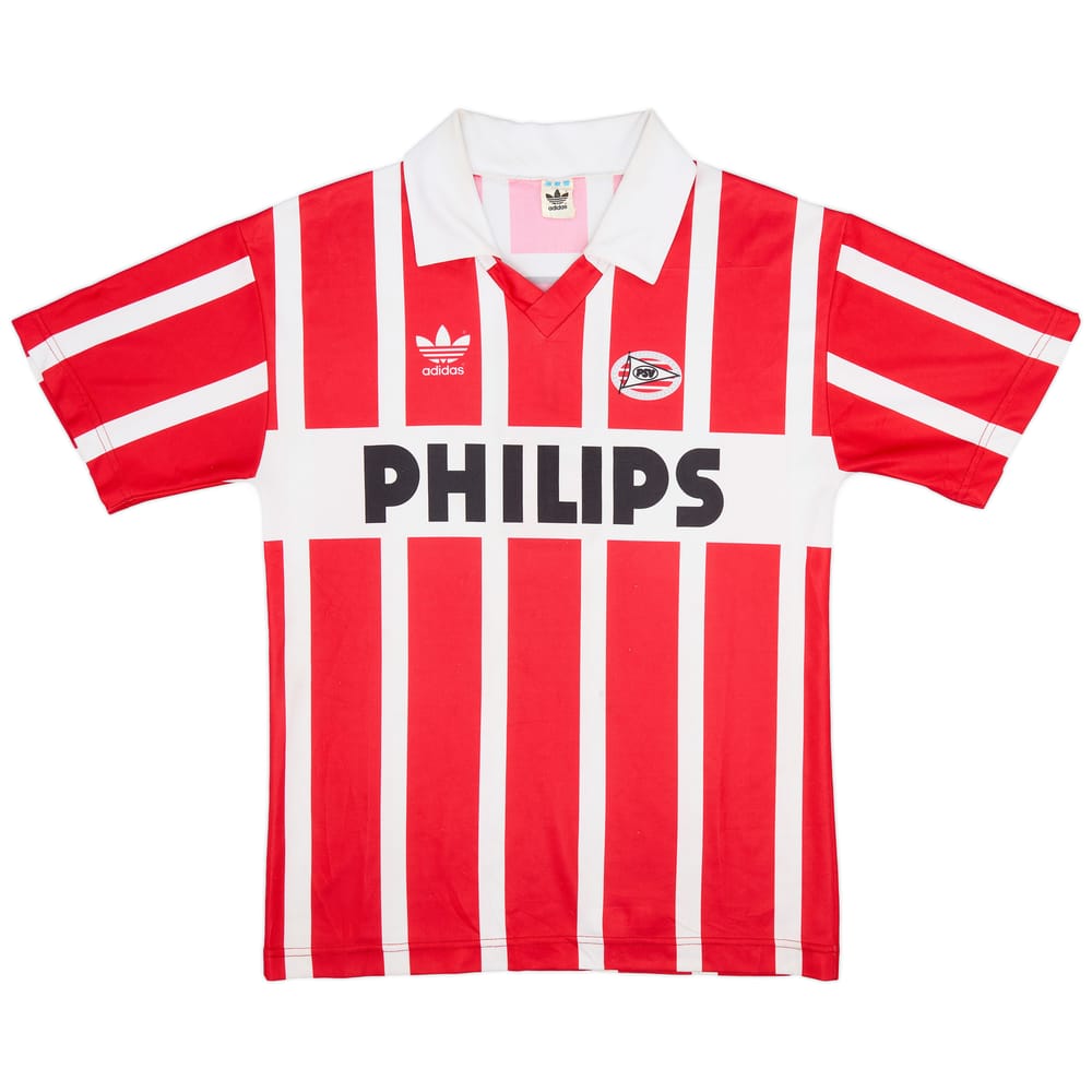 1990-92 PSV Home Shirt #9 (Romario) - 8/10 - (M)