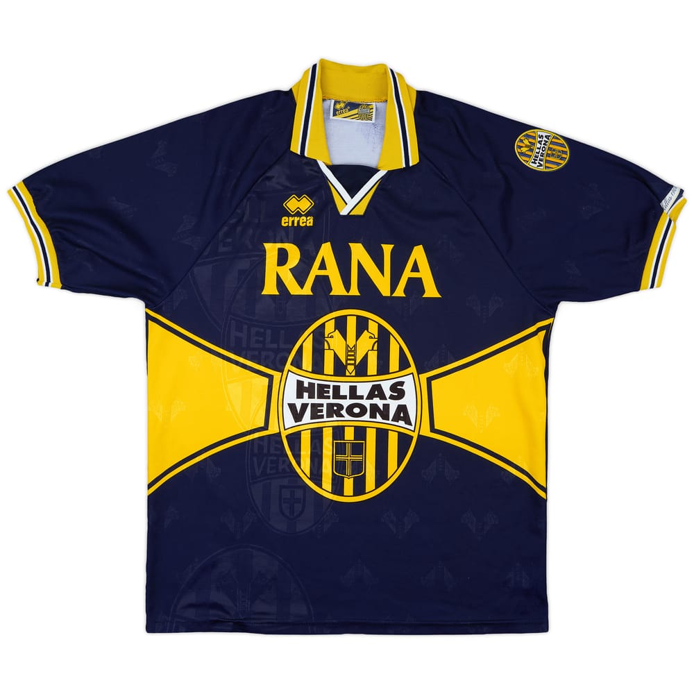 1995-96 Hellas Verona Home Shirt - 8/10 - (L)
