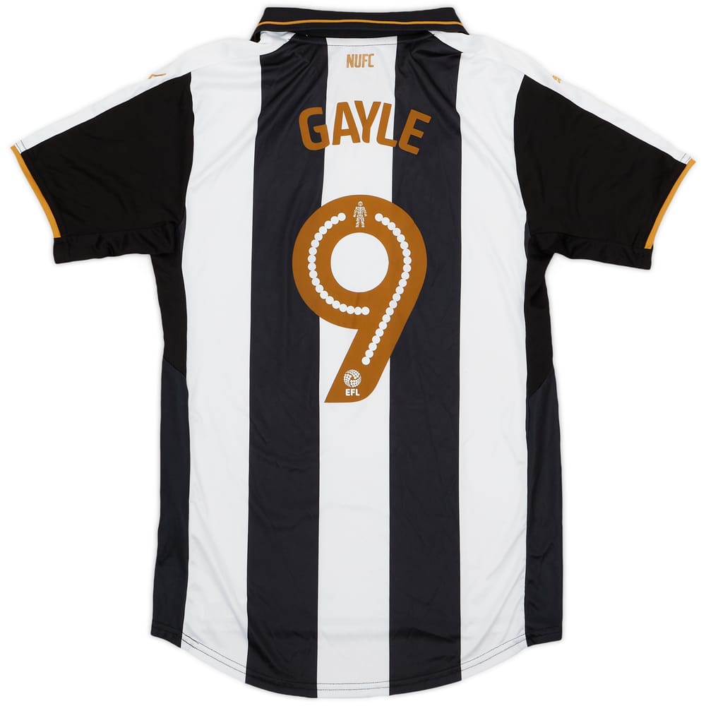 2016-17 Newcastle Home Shirt Gayle #9 - 8/10 - (S)