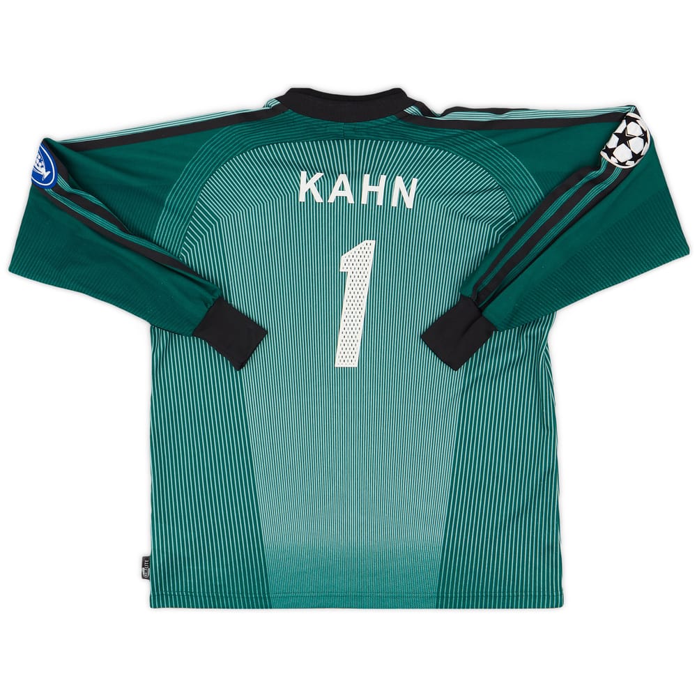 2003-04 Bayern Munich GK Shirt Kahn #1 - 8/10 - (XL.Boys)