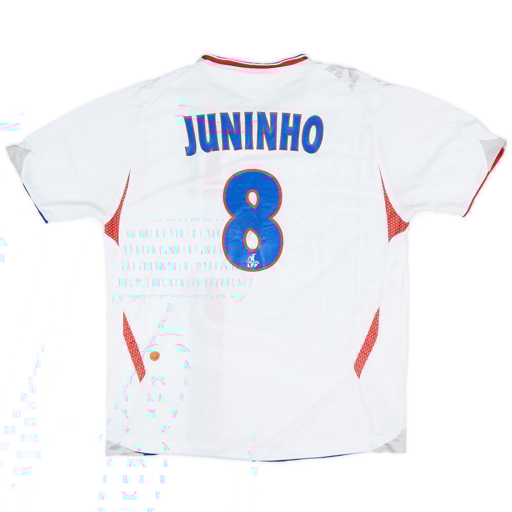 2006-07 Lyon Home Shirt Juninho #8 - 4/10 - (L)