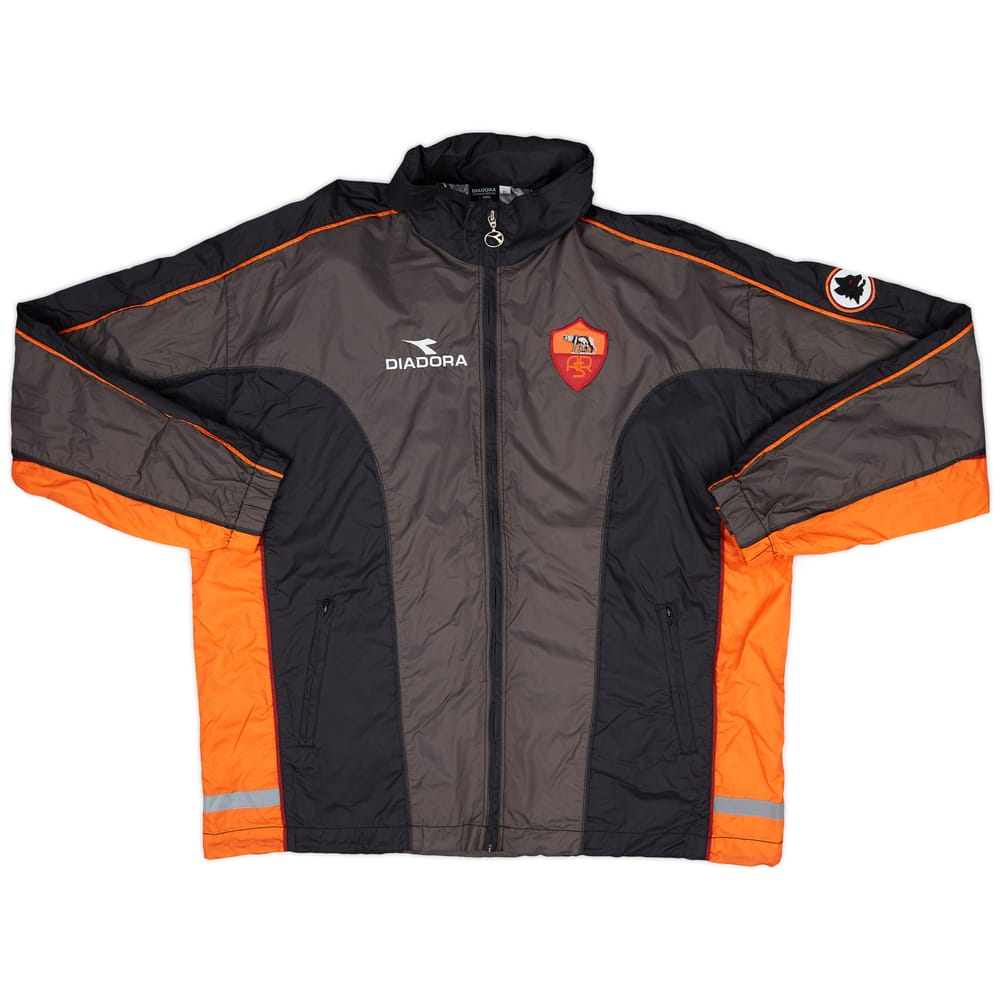 1998-99 Roma Diadora Hooded Rain Jacket - 8/10 - (XL)