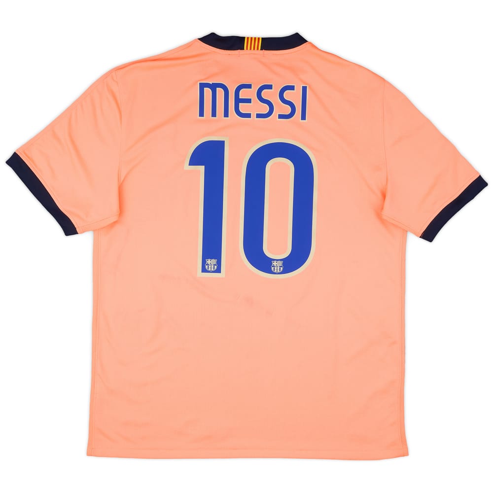 2009-10 Barcelona Away Shirt Messi #10 - 6/10 - (L)