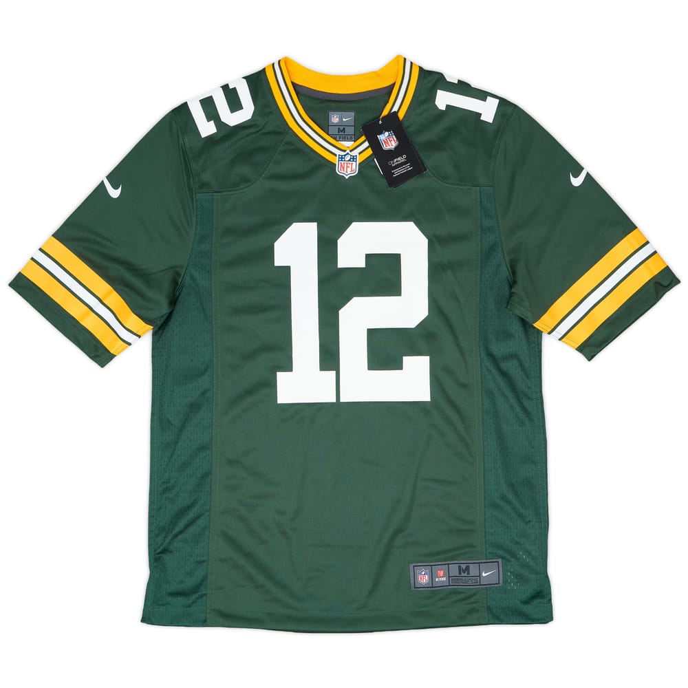 2012-22 Green Bay Packers Rodgers #12 Nike Game Home Jersey (M)