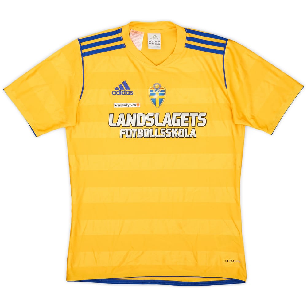2013-14 Sweden adidas 'Landslagets Fotbollsskola' Training Shirt - 8/10 - (XS)