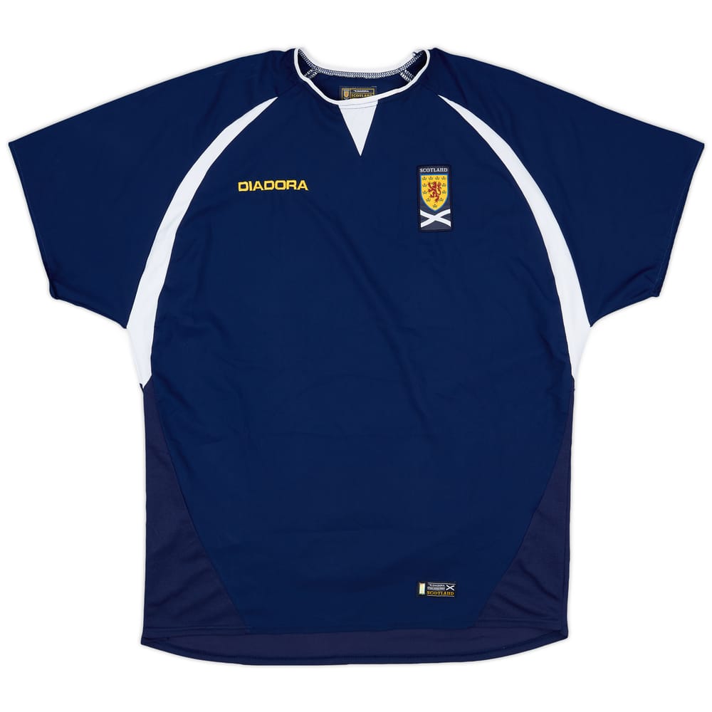 2003-05 Scotland Home Shirt - 9/10 - (XL)